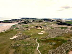 Barnbougle (Dunes) 13th Drone